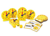 De tijd - kloklezen - learning resources - about time! klasset