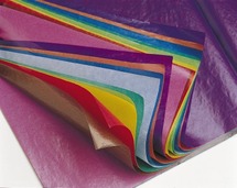 Knutselpapier - lantaarn - 100 x 70 cm - set van 25 assorti