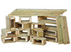 Outdoor - fantasiehoek - Millhouse - bouwhoek - bouwblokken - set van 22