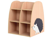 BOEKENKAST - BAMBINO - DUBBELZIJDIGE BOEKENKAST - EGEL - PER STUK