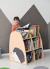 BOEKENKAST - BAMBINO - DUBBELZIJDIGE BOEKENKAST - EGEL - PER STUK