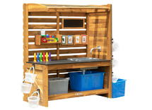 Outdoor - stem - experimenteer station - station met toebehoren