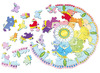 Puzzel - hout - Beleduc - Xxl fantasiepuzzel insecten - 46-delig