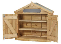Outdoor - loose parts - Millhouse - lodge - met 2 legplanken - per stuk
