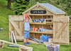 Outdoor - loose parts - Millhouse - lodge - met 2 legplanken - per stuk