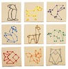 Hout - string art - klasset