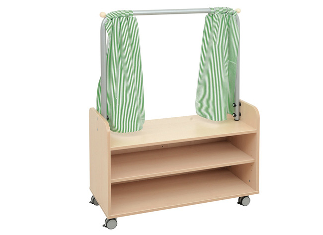 Speelmeubel - Poppenkast - Theater En Winkel - Poppentheater - 89 X 41 X 125 Cm - Per Stuk