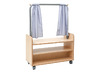 Speelmeubel - poppenkast - theater en winkel - poppentheater - 89 x 41 x 125 cm - per stuk