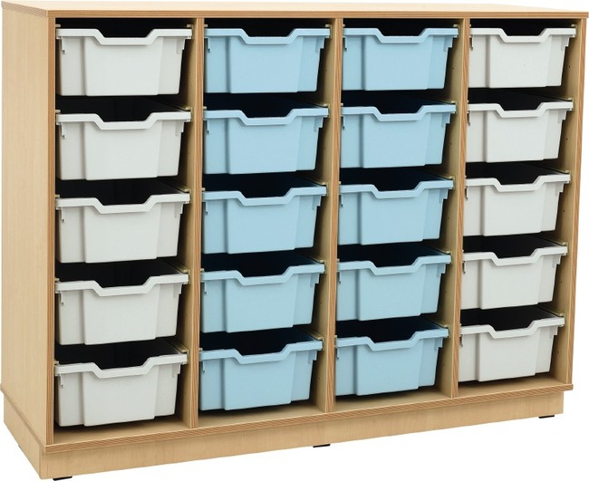 Kasten - Flexi - Ladenkast - Incl 20 Middelhoge Fc Laden