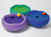 Open-ended - Grimm's - Stapelstein - rolling discs - koude kleuren - hout - per set