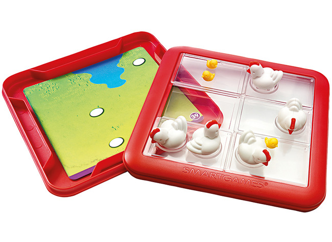 Denkspel - Smartgames Chicken Shuffle Jr. - Schuifelende Kippen - Per Spel