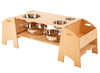 Speeltafel - Dusyma Sandstation - werkblad met kommen - set van 6