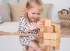 Constructie - blouwblokken - multi sensorische bouwblokken - TTS - hout - pattern bricks - set van 13