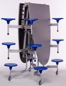 Tafel - Vouwtafel - Sico - Ovaal - 12 Personen - 305 X 121 Cm - Per Stuk