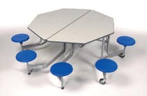 Sico Vouwtafel Achthoekig, 8-Zits