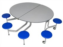 Sico Vouwtafel Rond, 8-Zits