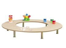 Tafel - vloertafel - Dusyma - 124 x 17 cm - esdoorn - per stuk