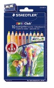 Potloden - kleurpotloden - Staedtler Noris Super Jumbo - set van 10