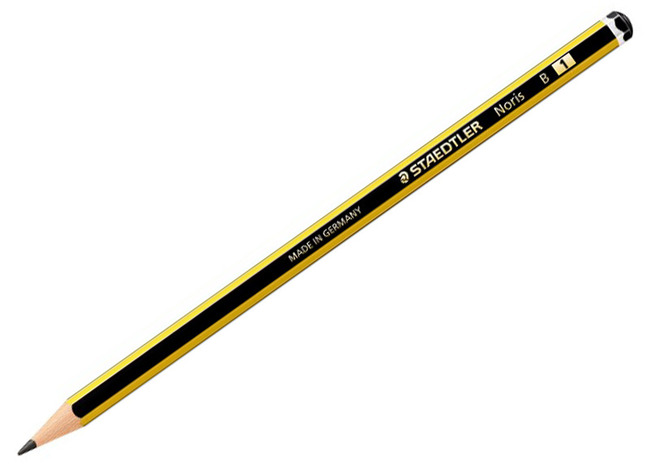 Potloden - Grafietpotloden - Staedtler Noris - Zeshoekig - Doos - B - Set Van 12