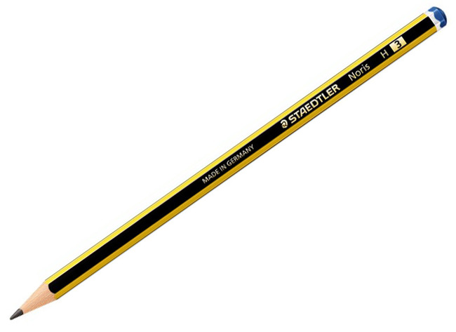 Potloden - Grafietpotloden - Staedtler Noris - Zeshoekig - Doos - H - Set Van 12