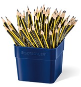 Potloden - grafietpotloden - Staedtler Noris - HB - driehoekig - koker - set van 48