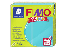 Boetseerklei - Staedtler Fimo Kids - boetseren - 42 g - turkoois - per stuk