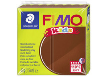 Boetseerklei - Staedtler Fimo Kids - boetseren - 42 g - bruin - per stuk