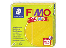 Boetseerklei - Staedtler Fimo Kids - boetseren - 42 g - glitter goud - per stuk