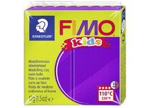 Boetseerklei - Staedtler Fimo Kids - boetseren - 42 g - lila - per stuk