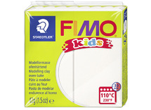 Boetseerklei - Staedtler Fimo Kids - boetseren - 42 g - wit - per stuk
