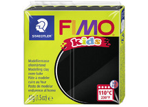 Boetseerklei - Staedtler Fimo Kids - boetseren - 42 g - zwart - per stuk