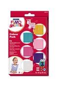 Boetseerklei - Staedtler Fimo Kids - boetseren - 42 g - set 2 - set van 6 assorti