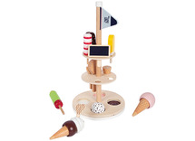 Voeding - Hout - Ijsjesstand - 15-Delig