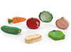 Puzzel - hout - Viga - chuncky - groenten - per puzzel