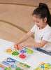 Puzzel - hout - Viga - chuncky - fruit - per puzzel