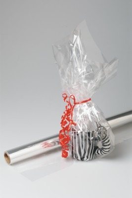 Crea-papier - Transparant - Geschenk - 75cmx25m - 2 Rollen