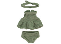 Poppenkleding - Miniland - kledingset modern - 21 cm - set van 5