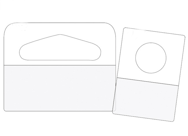 Hangers - Ophangstickers - Zelfklevend - 2 X 3 Cm - Set Van 36