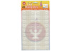 Hangers - ophangstickers - zelfklevend - 2 x 3 cm - set van 36