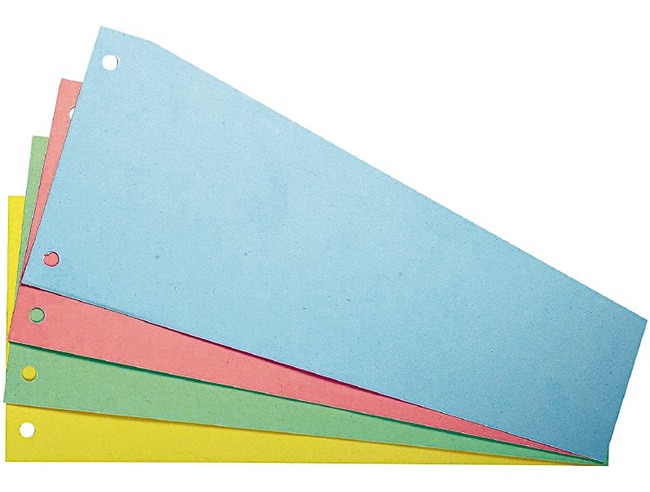 Tussenbladen - Exacompta - Karton - Trapezium - Set Van 100 Assorti