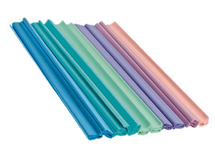 Knutselpapier - crêpepapier - 32 g - 50 x 250 cm - pastelkleuren - set van 5