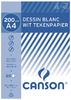Papier - tekenpapier - tekenblok - Canson - 29,7 x 21 cm - 200 g - 20 vellen - per stuk