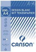 Tekenpapier - blok - canson - 200g - 29,7x21- 20bl