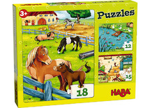 Puzzel - Boerderijdieren 3St