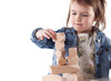 Constructie - houten stapelstenen 20st