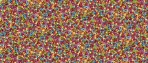 Tafelzeil 140 X 100 Cm - smarties - per stuk