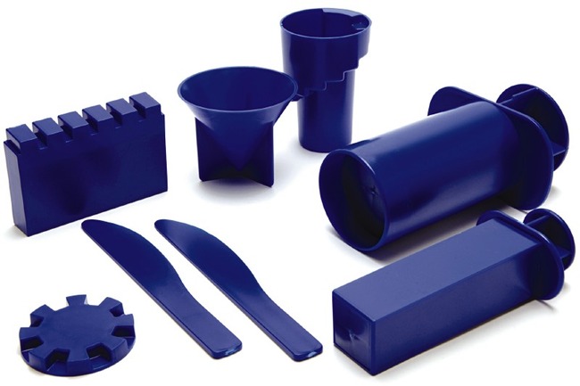 Boetseren - Kasteelvormen - Set Van 8 Assorti