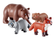 Little Friends - Haba - bosdieren - set van 4