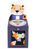 Stickers - safari in de ruimte - rol van 320 stickers