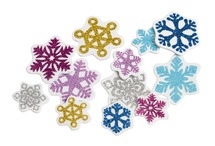 Sneeuwvlokken - foam - Kerst - set van 300